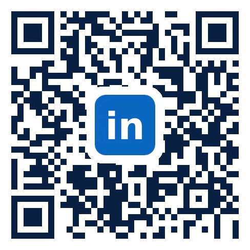 Código QR para abrir el LinkedIn de Quality Report